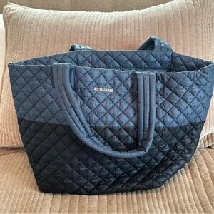 MZ Wallace Large Tote - blue and black - excellent condition